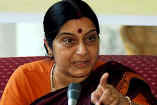 インドのスシュマ・スワラジ（Sushma Swaraj）外相